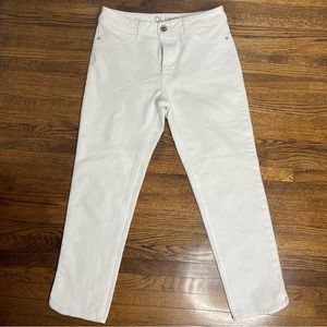 DL1961 White Jeans Size 28
